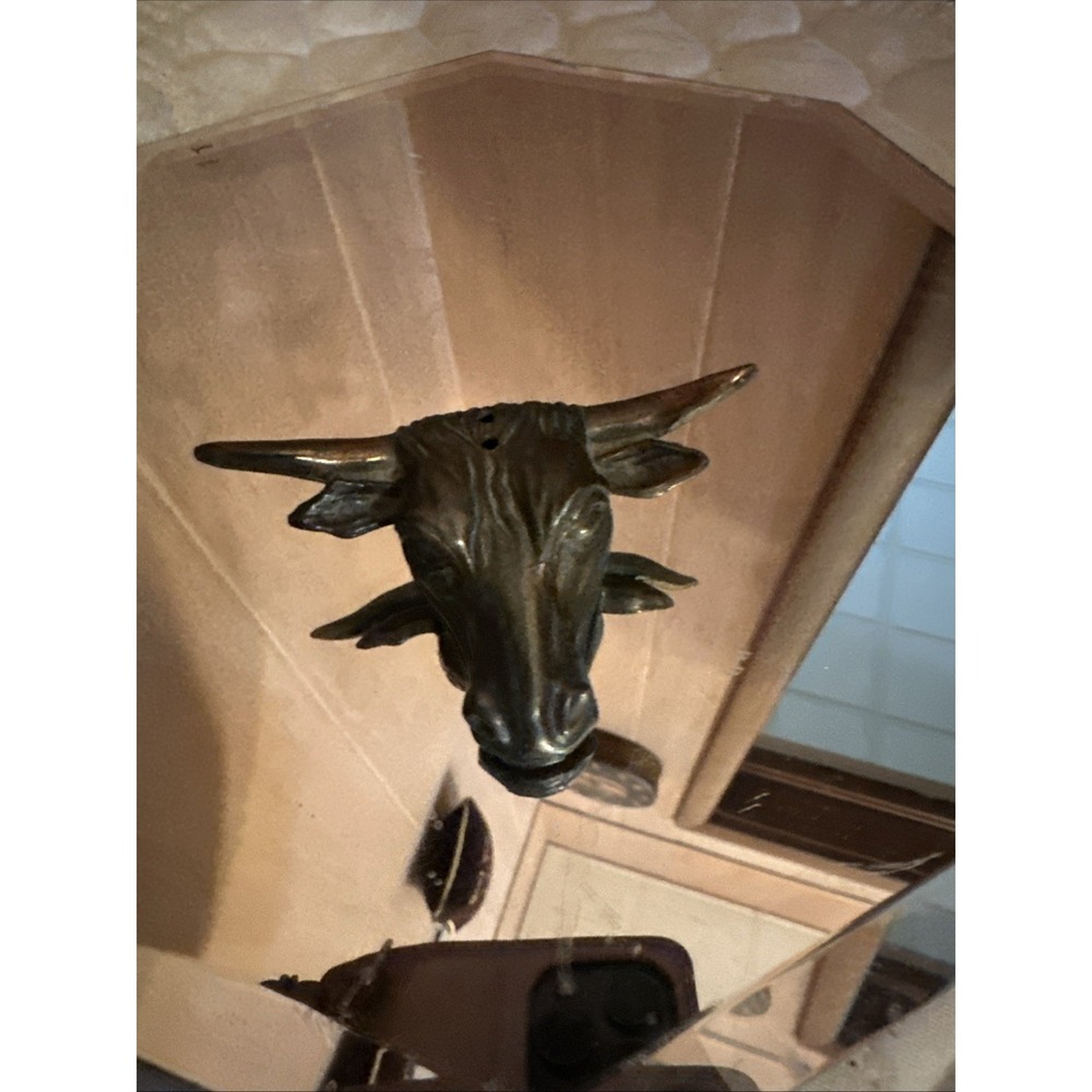 Bull Bronzed Salt Shaker